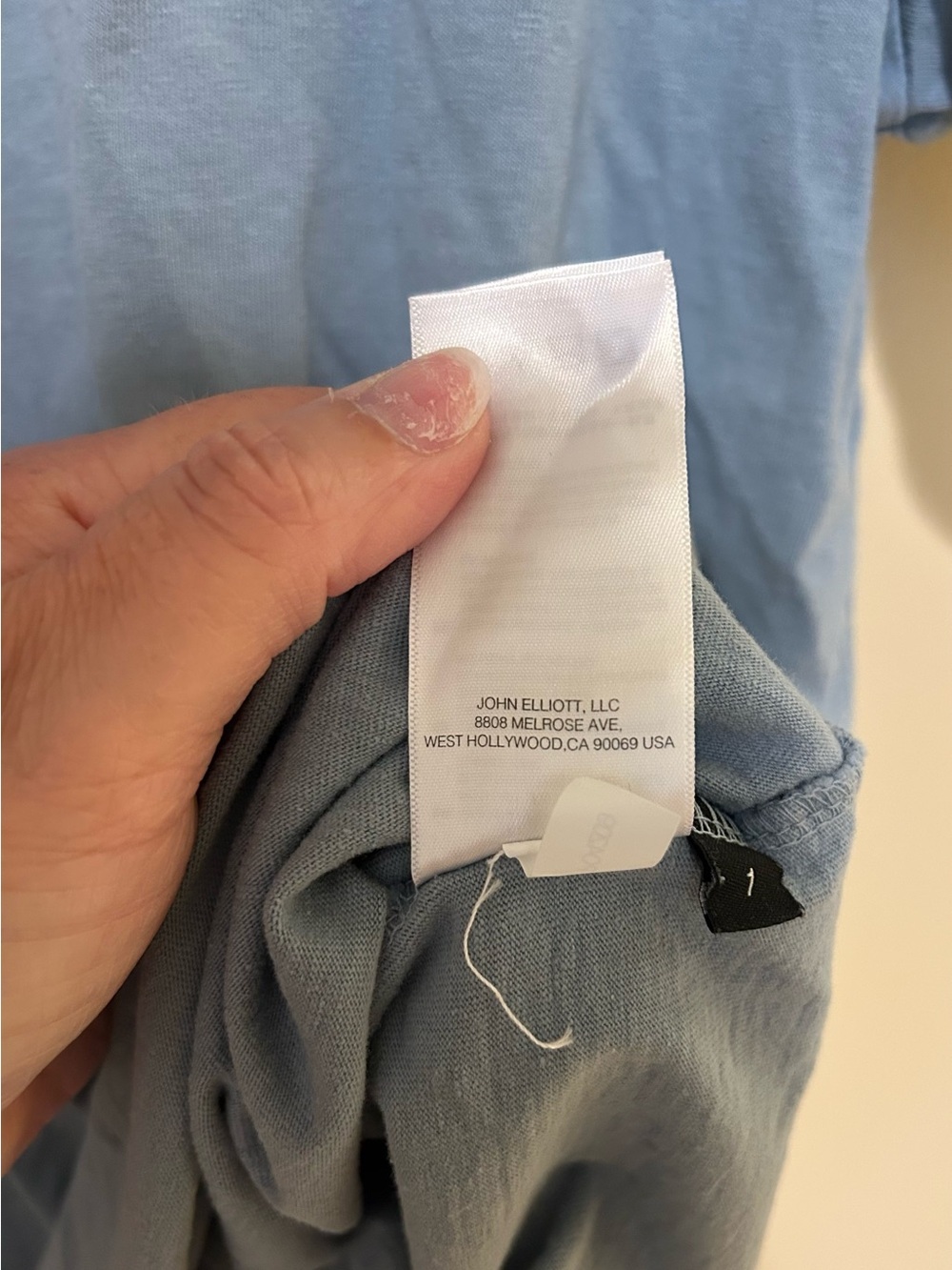 John Elliott Like New Air Spun Anti-Expo Tee in Mineral 100% Cotton Size Small - Picture 6 of 11